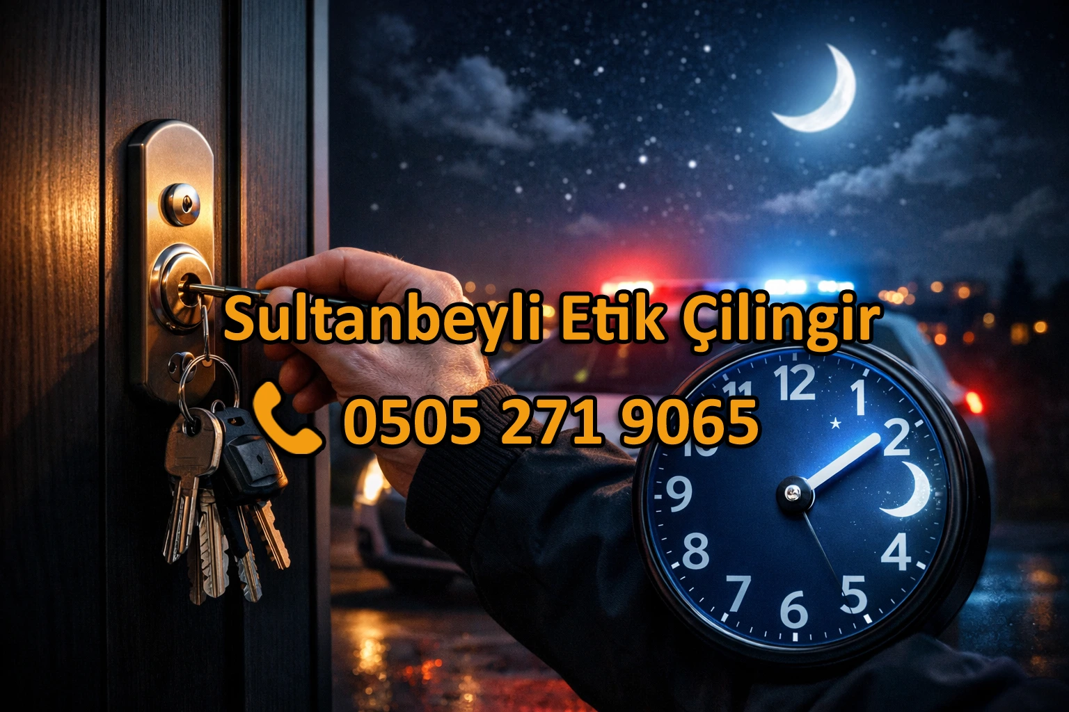 Sultanbeyli Çilingir 7/24 Acil Çilingir Hizmeti